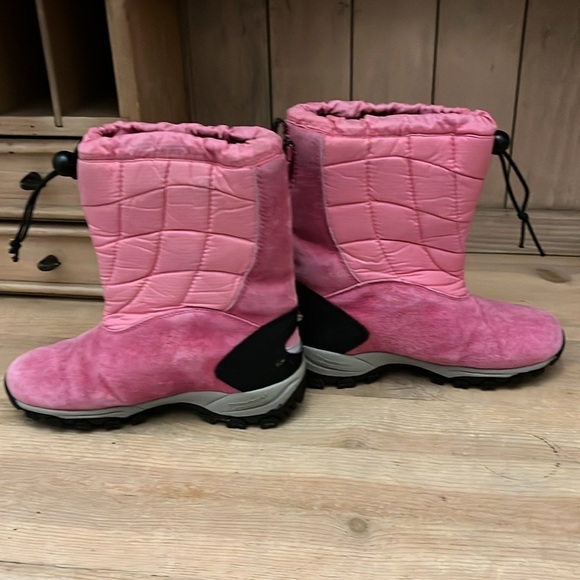 Merrell Thinsulate Snow Boots Pink Size 2 Non-marking soles Toggle Closure - Picture 7 of 10